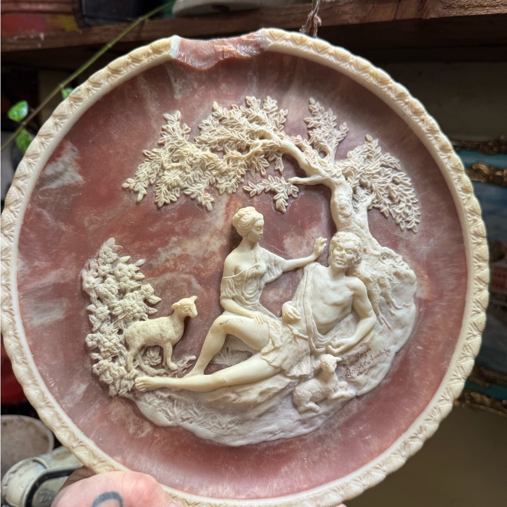 She Walks in Beauty" (Lord Byron), Sculptured by Gayle Bright Appleby.
